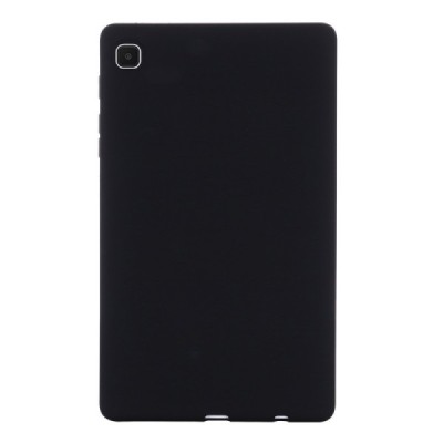 Samsung Galaxy Tab A7 Lite 8.7 2021 (T220, T225) „Shell“ cieta silikona (TPU) melns apvalks | vacins.lv