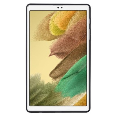 Samsung Galaxy Tab A7 Lite 8.7 2021 (T220, T225) „Shell“ cieta silikona (TPU) melns apvalks | vacins.lv