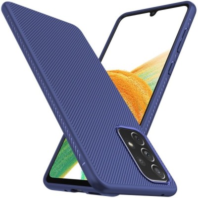 Твердый силиконовый чехол (TPU) для Samsung Galaxy A33 5G (SM-A336E) - синий | Vacins.lv