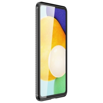 Твердый силиконовый чехол (TPU) для Samsung Galaxy A33 5G (SM-A336E) - чёрный | Vacins.lv