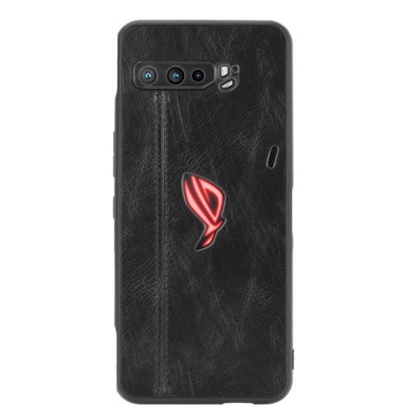Кожаный чехол „Deluxe Leather“ - чёрный (Rog Phone 3)