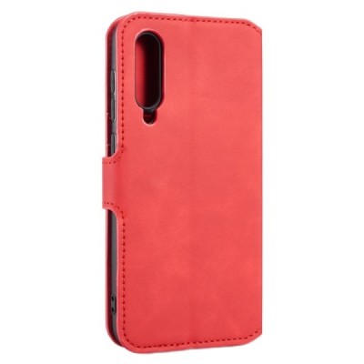 Xiaomi Mi 9 SE открываемый красный кожаный чехол - книжка | Vacins.lv