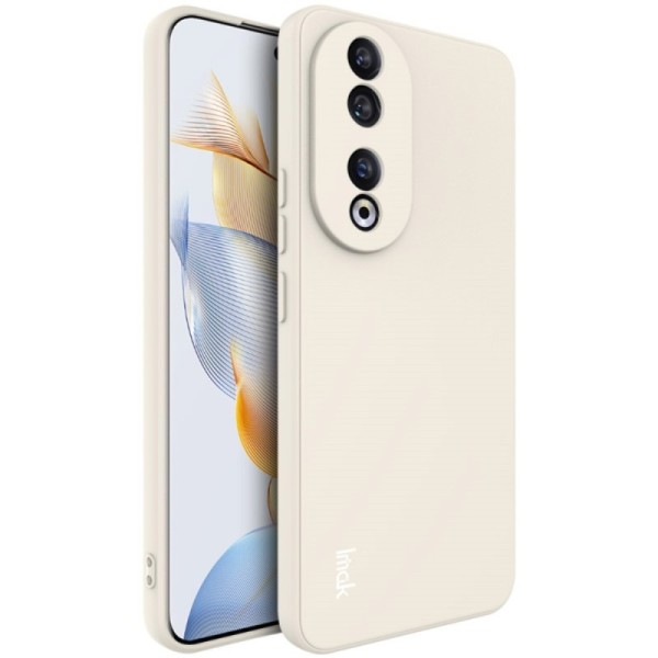 Твердый силиконовый чехол (TPU) "Imak" - песочный (Honor 90)