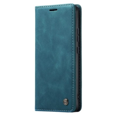 Huawei Honor Magic 5 Lite (Honor X40, Honor X9a) CaseMe Retro solīds atvēramais ādas zaļš maciņš - maks | Vacins.lv