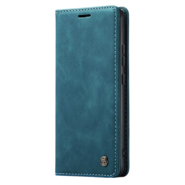 „CaseMe“ Retro solīds atvēramais ādas maciņš - zaļš (Honor Magic 5 Lite / X40 / X9a)