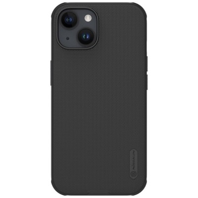 Apple iPhone 15 „Nillkin“ Frosted Shield Pro melns vāciņš, apvalks | Vacins.lv