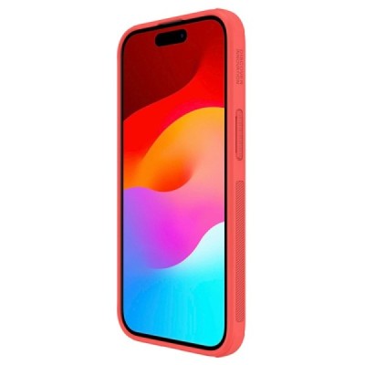 Apple iPhone 15 „Nillkin“ Frosted Shield Pro красный чехол | Vacins.lv