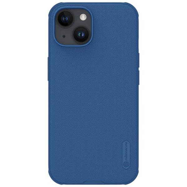 Чехол „Nillkin“ Frosted Shield Pro - синий (iPhone 15)