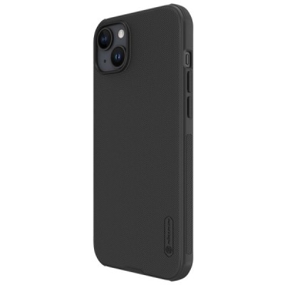 Apple iPhone 15 Plus „Nillkin“ Frosted Shield Pro чёрный чехол | Vacins.lv