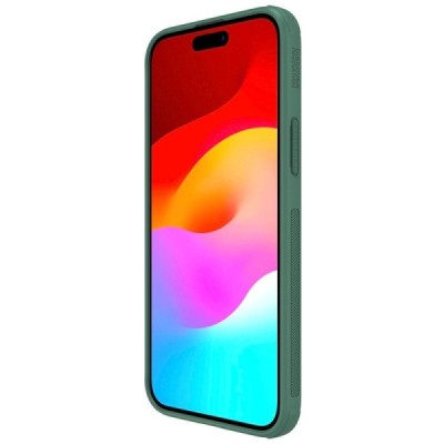 Apple iPhone 15 Plus „Nillkin“ Frosted Shield Pro zaļš vāciņš, apvalks | Vacins.lv