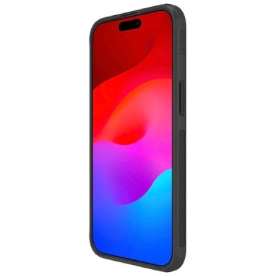 Apple iPhone 15 Pro „Nillkin“ Frosted Shield Pro чёрный чехол | Vacins.lv