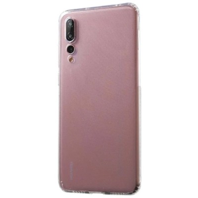 Твердый силиконовый чехол TPU Huawei P20 Pro - прозрачный | Vacins.lv