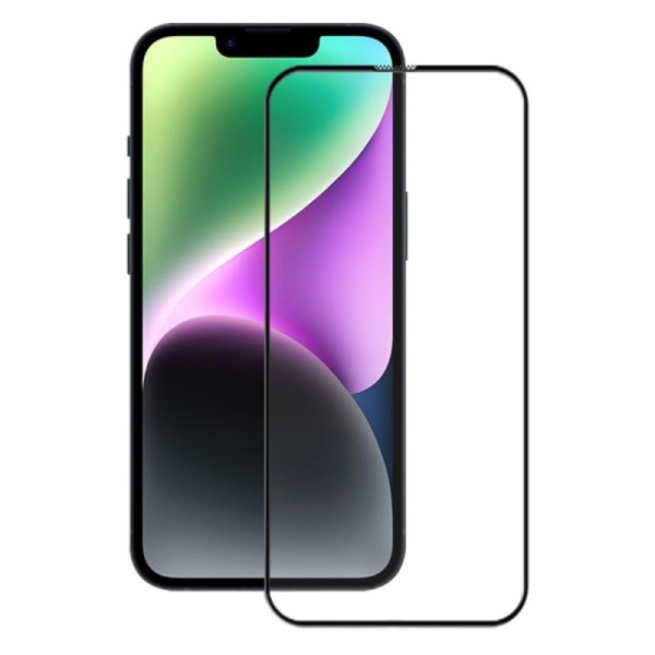 „Mocolo“ 3D Tempered Glass защитное стекло экрана 0,26 мм - чёрный (iPhone 15)