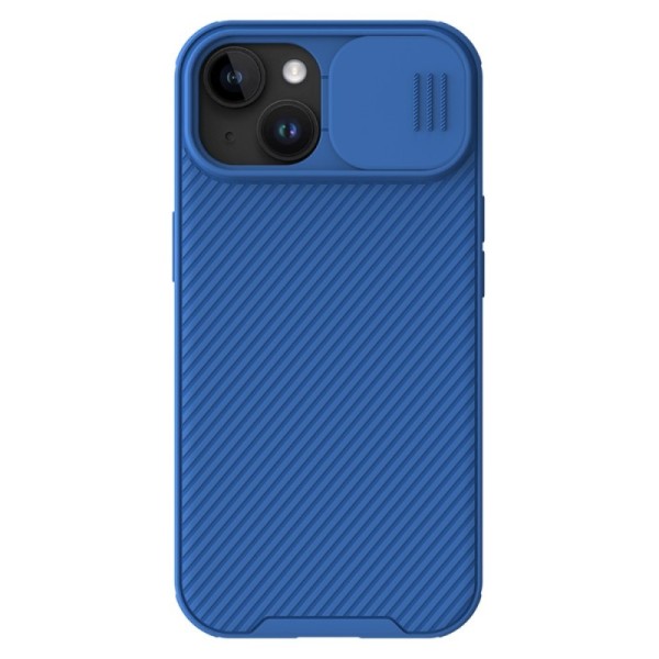 Чехол „Nillkin“ CamShield Pro Magnetic - синий (iPhone 15 Plus)