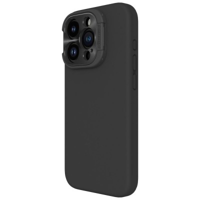 Apple iPhone 15 Pro Max „Nillkin“ Lenswing Magnetic melns apvalks | vacins.lv
