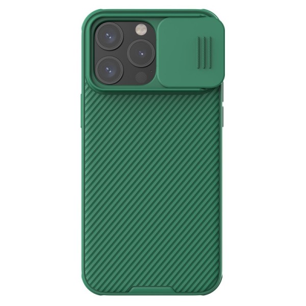 Чехол „Nillkin“ CamShield Pro Magnetic - зелёный (iPhone 15 Pro Max)