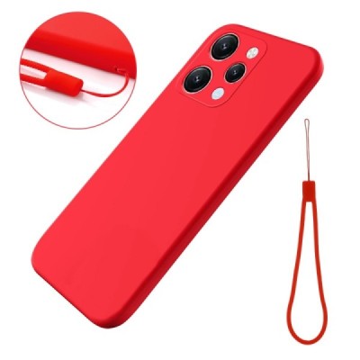 Xiaomi Redmi 12 4G Shell (TPU) твердый силиконовый чехол - красный | Vacins.lv