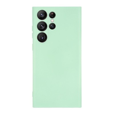 Samsung Galaxy S23 Ultra (SM-S918) Shell cieta silikona (TPU) apvalks - zaļš | Vacins.lv