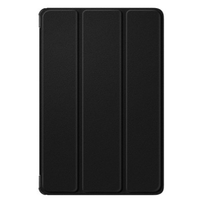 Xiaomi Redmi Pad SE 11" чёрный кожаный чехол-книжка (складной) | Vacins.lv