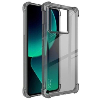 Xiaomi 13T (13T Pro) Imak pastiprinātas aizsardzības cieta silikona (TPU) pelēks vāciņš | Vacins.lv