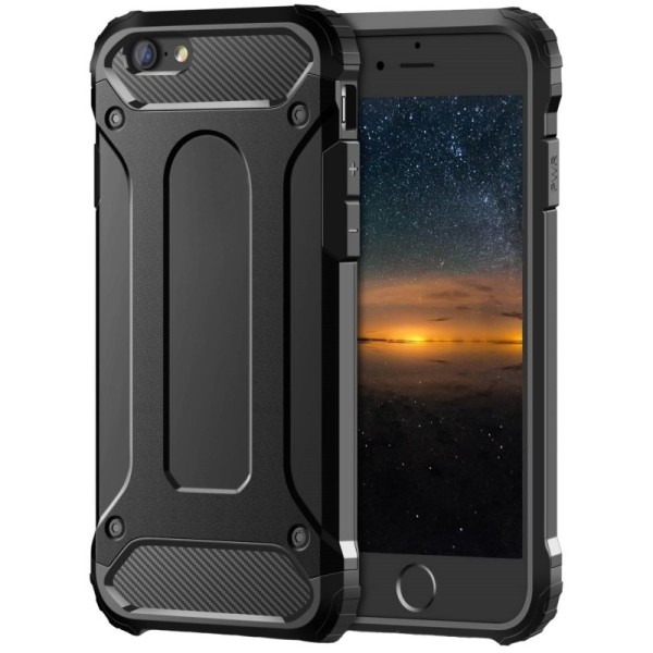 Pastiprinātas aizsardzības apvalks - melns (iPhone 7 / 8 / SE 2020 / SE 2022)