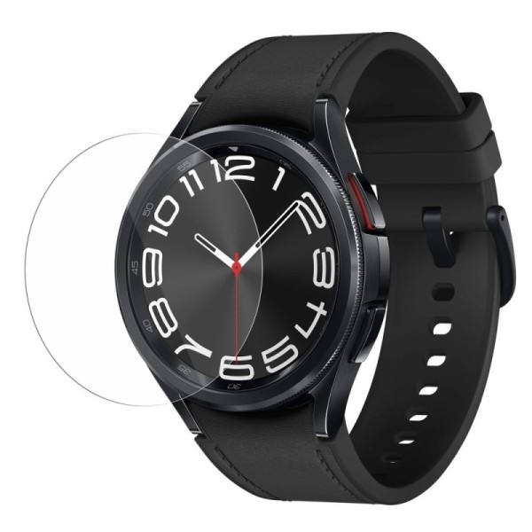 „Calans“ Tempered Glass ekrāna aizsargstikls 0.3 mm - dzidrs (Galaxy Watch6 Classic 47mm)