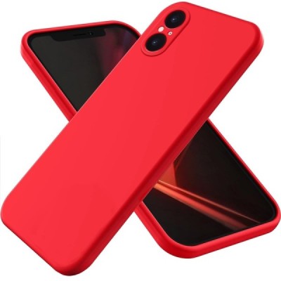 Sony Xperia 5 V Shell (TPU) твердый силиконовый чехол - красный | Vacins.lv