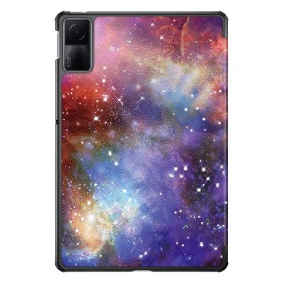 Xiaomi Redmi Pad SE 11" „Cosmo“ цветной кожаный чехол-книжка (складной) | Vacins.lv