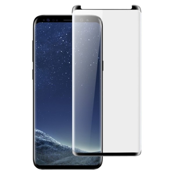 „Imak“ Tempered Glass полностью закрывающееся защитное стекло 0,2 мм - чёрный (Galaxy S9+)