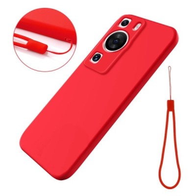 Huawei P60 (P60 Pro) Shell (TPU) твердый силиконовый чехол - красный | Vacins.lv