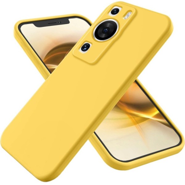 Твердый силиконовый чехол (TPU) „Shell“ - жёлтый (P60 / P60 Pro)