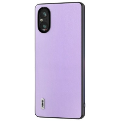 „Abeel“ Smooth Sony Xperia 5 V фиолетовый кожаный чехол | Vacins.lv
