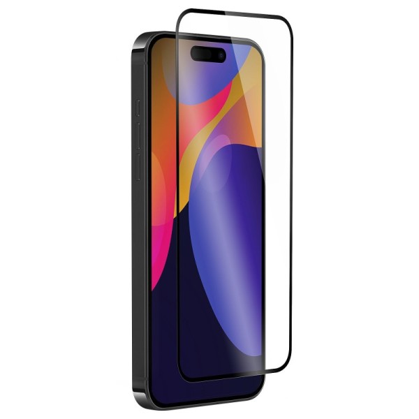 „Guardian“ Tempered Glass защитное стекло экрана 0.26 мм - чёрный (iPhone 15 Plus)