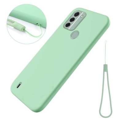 Nokia C31 Shell (TPU) твердый силиконовый чехол - зелёный | Vacins.lv