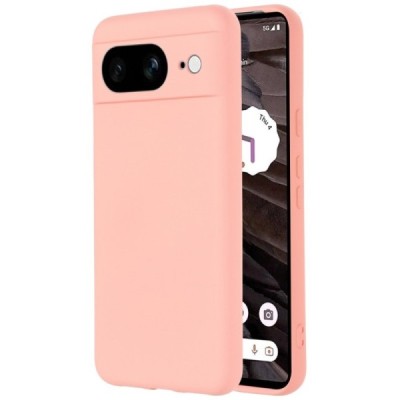 Google Pixel 8 Shell (TPU) твердый силиконовый чехол - розовый | Vacins.lv