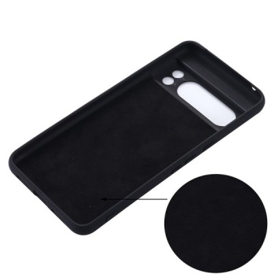 Google Pixel 8 Pro Shell (TPU) твердый силиконовый чехол - чёрный | Vacins.lv