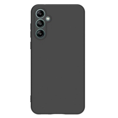 Твердый силиконовый чехол (TPU) для Samsung Galaxy S23 FE (Fan Edition) - чёрный | Vacins.lv