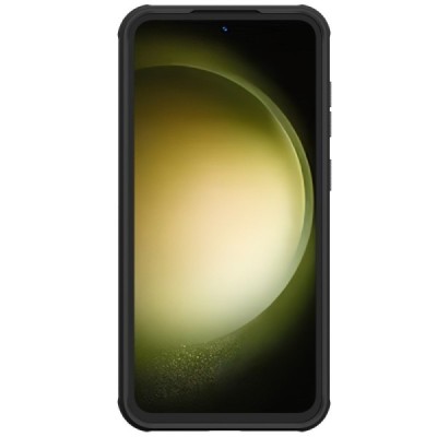 Samsung Galaxy S23 FE (Fan Edition) „Nillkin“ Frosted Shield Pro чёрный чехол | Vacins.lv
