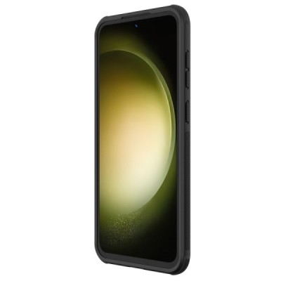 Samsung Galaxy S23 FE (Fan Edition) „Nillkin“ Frosted Shield Pro чёрный чехол | Vacins.lv
