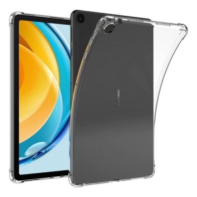 Huawei MatePad SE 10.4'' усиленная защита, прозрачный чехол из твердого силикона и TPU - задняя часть | Vacins.lv