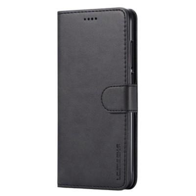 „Lc.Imeeke“ Xiaomi Redmi 5 Plus открываемый черный кожаный чехол - книжка | Vacins.lv