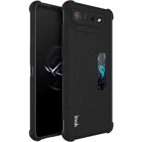 Усиленный твердый силиконовый чехол „Imak“ (TPU) - чёрный (Rog Phone 7 Pro / 7 Ultimate)