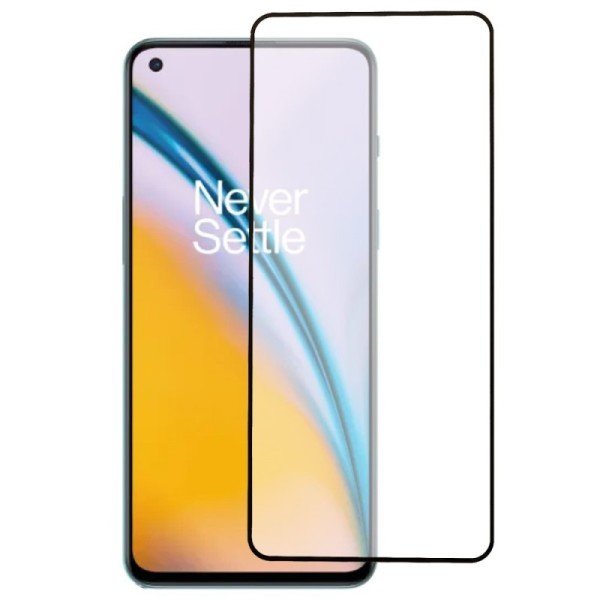 „Calans“ Tempered Glass ekrāna aizsargstikls 0.26 mm - melns (OnePlus Nord 3)