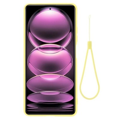 Xiaomi Redmi Note 12 Pro+ 5G Shell (TPU) твердый силиконовый чехол - жёлтый | Vacins.lv