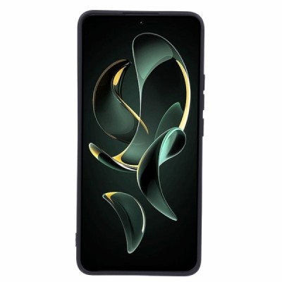 Xiaomi 13T (13T Pro) Shell cieta silikona (TPU) apvalks - melns | vacins.lv