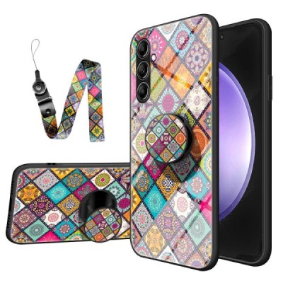 Samsung Galaxy S23 FE (Fan Edition) „Pattern“ (TPU) твердый силиконовый чехол - цветной | Vacins.lv