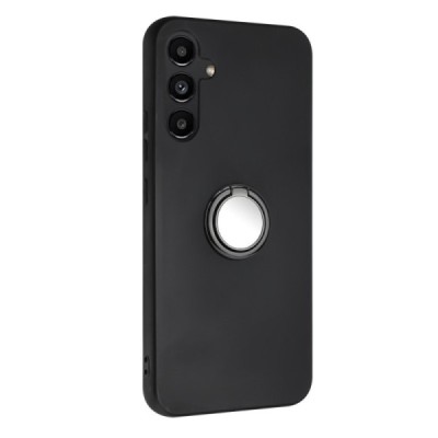 Samsung Galaxy S23 FE (Fan Edition) „Kickstand“ (TPU) твордий, черный силиконовый чехол | Vacins.lv