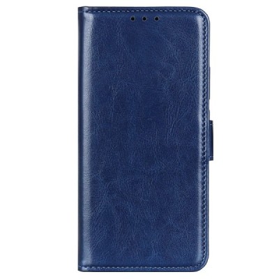 Samsung Galaxy S23 FE (Fan Edition) открываемый синий кожаный чехол - книжка | Vacins.lv