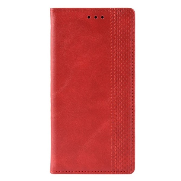 Чехол-книжка „Vintage“ - красный (Galaxy Note10 Lite)