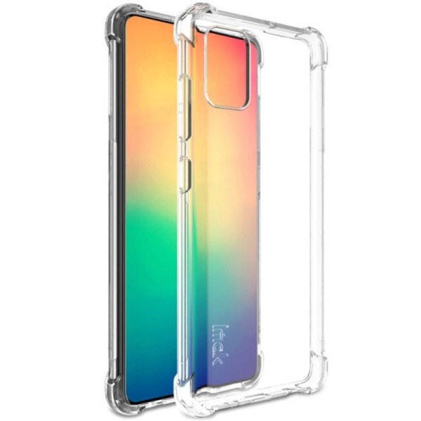 „Imak“ pastiprinātas aizsardzības cieta silikona (TPU) vāciņš - dzidrs (Galaxy A51)